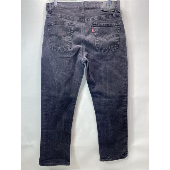 Levi's Other - Levi's 511 Slim Stretch Black Jeans Boys Size 20R 30x30